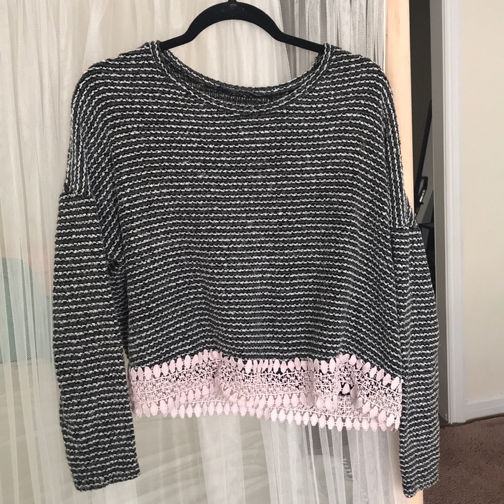 Primark - Long Sleeves shirt/sweatshirt - Crochet